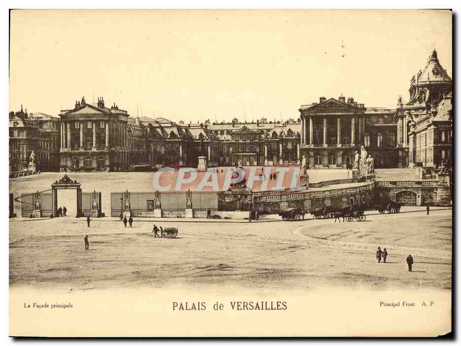 Palais de Versailles — Façade principale — A.P. (CPAPHIL)