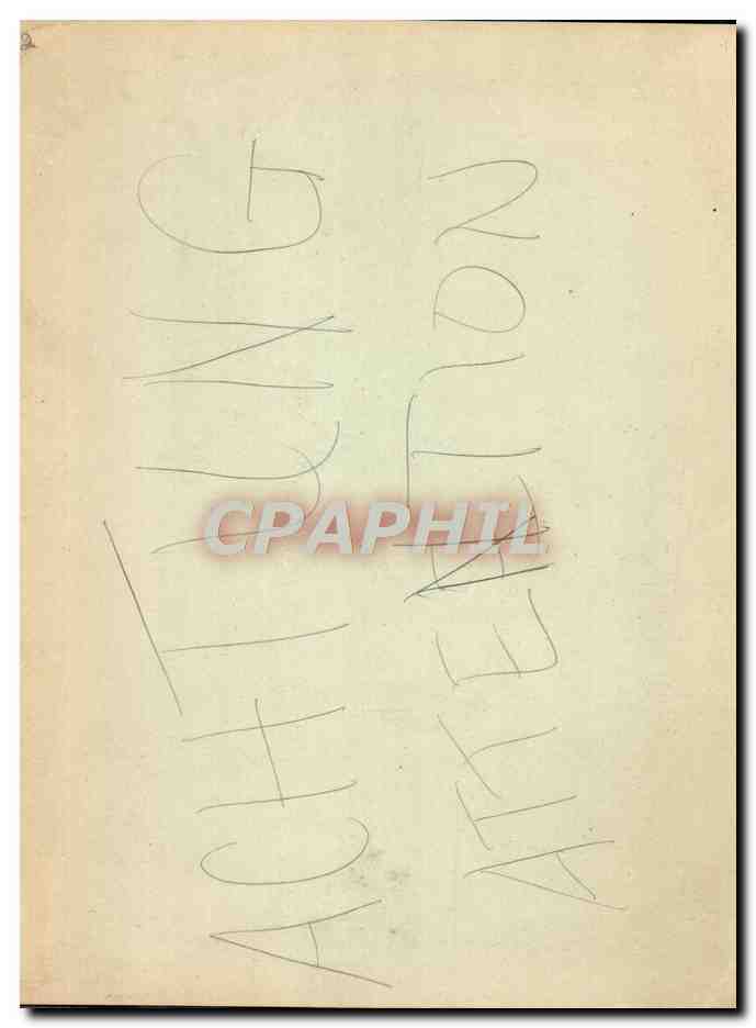 CPA Grand Format La Cathedrale De Reims Apres l'incendie 23.5 * 29.5 cm — Verso