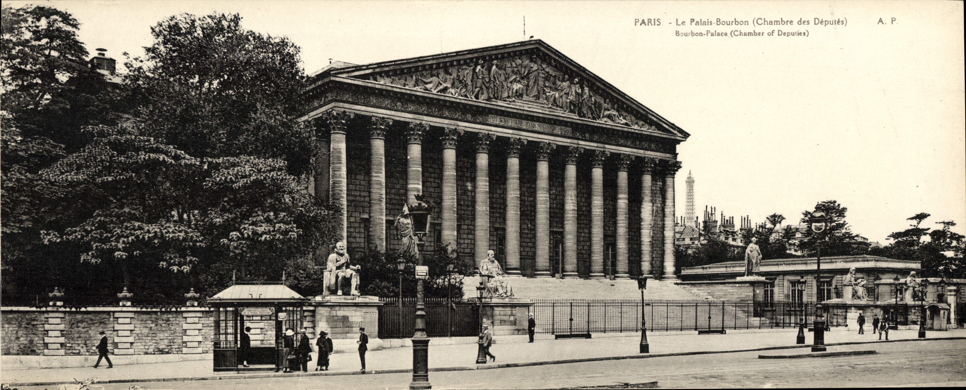 Parigi - Il Palazzo Bourbon (Camera dei Deputati) — A.P. editore
