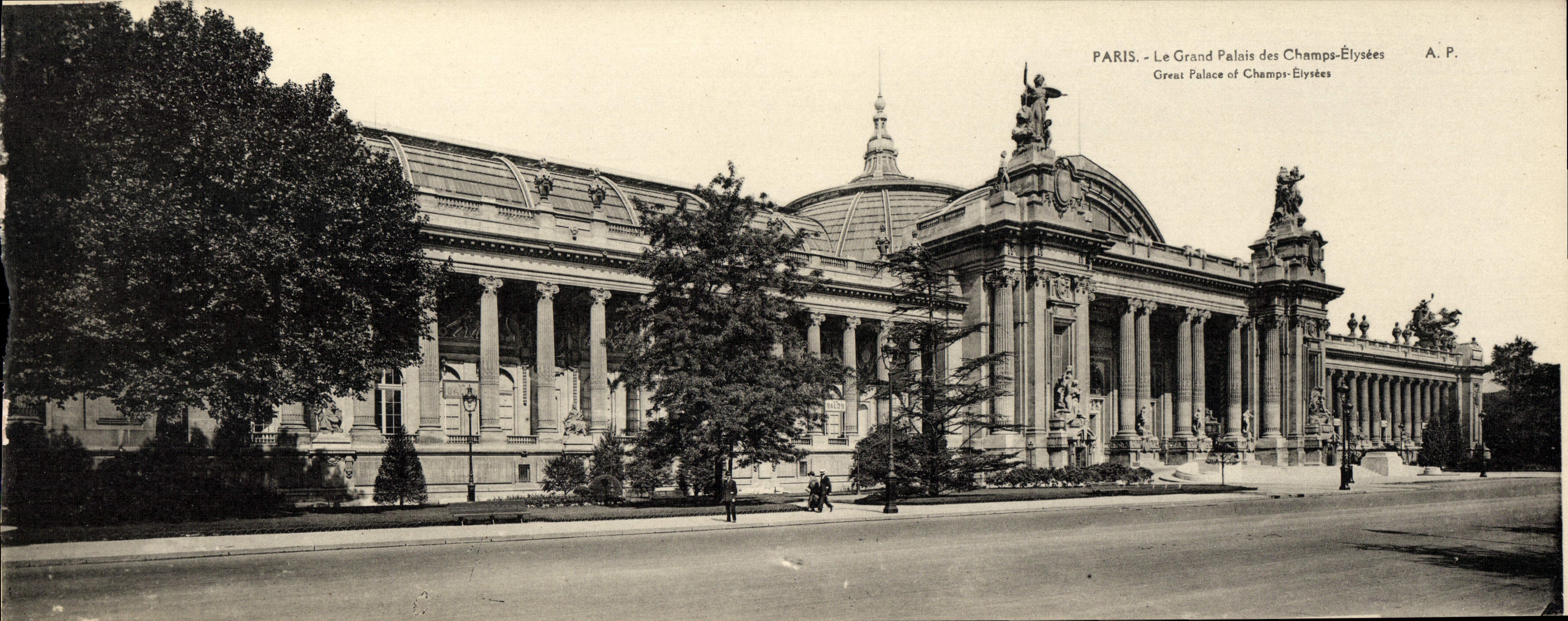 Parigi - Il Grand Palais dei Campi Elysees — A.P. — editore A.P.