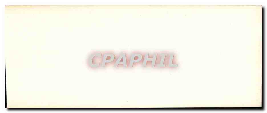 CPA Grand Format Paris La Bourse 28.5 * 11 cm — Verso