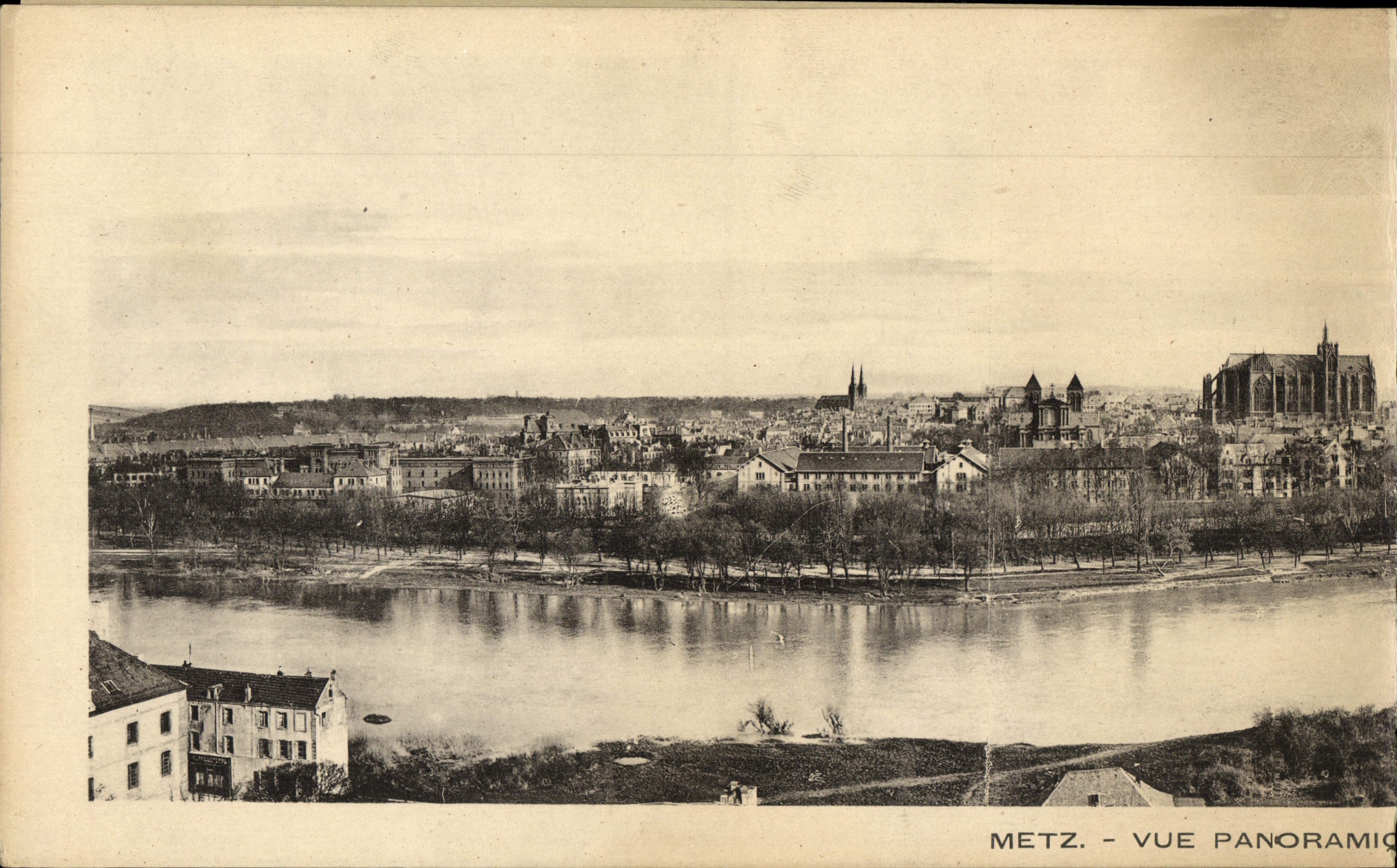 Metz - Vue panoramique — Ch. Griguet, édit. Strasbourg
