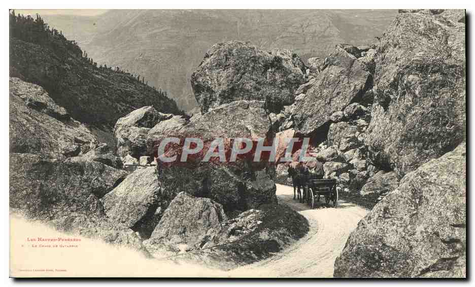 Les Hautes-Pyrénées — Le Col de Sacy — Éditeur : Léonard Bérenger, Pau