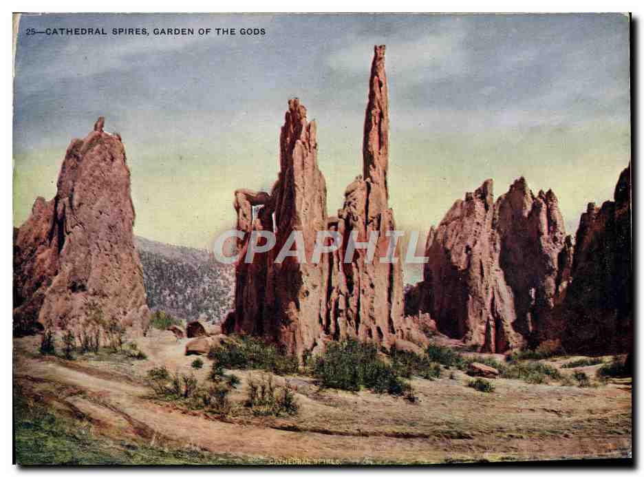 Cathedral Spires, Garden of the Gods — Williamson & Haffner Co. n°25