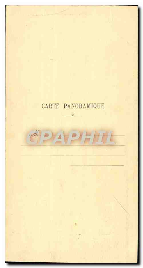 CPA Grand Format Rouen Vieille maison Rue St Romain 14.5 * 28 cm — Verso