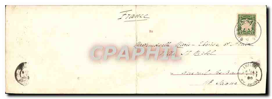 CPA Grand Format Gruss Aus Munchen 28 * 9.5cm — Verso
