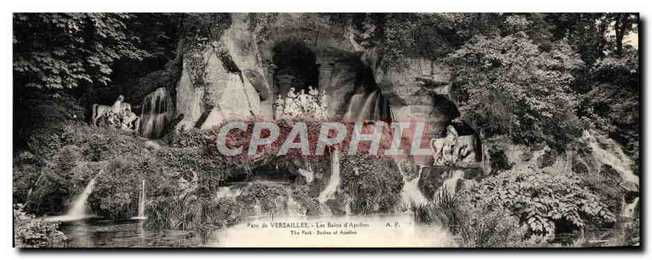 Parc de VERSAILLES — Les Bains d'Apollon — A. P.