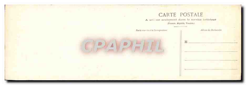 CPA Grand Format La petite aniere et son compagnon Ane Mule 28 * 9 cm — Rückseite