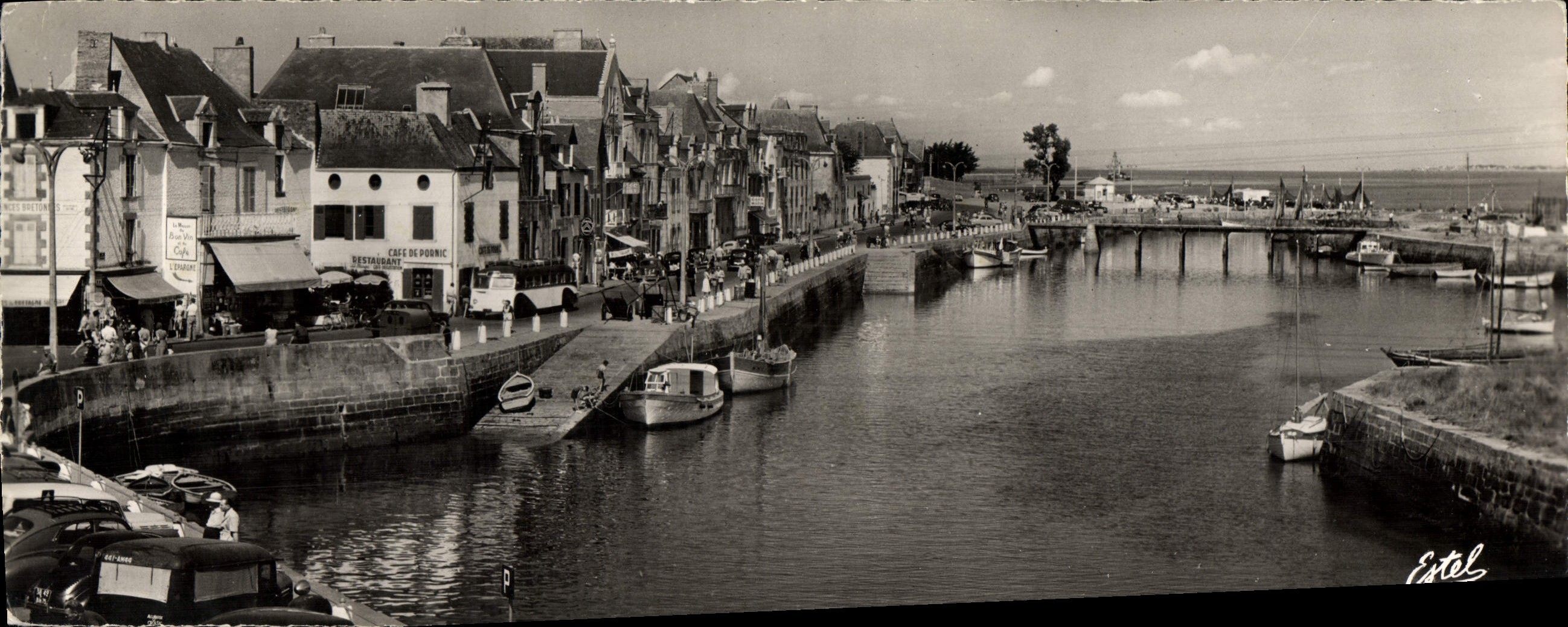Le Croisic — Allgemeiner Blick auf den Hafen — Verlag Estel, Nr. 3766