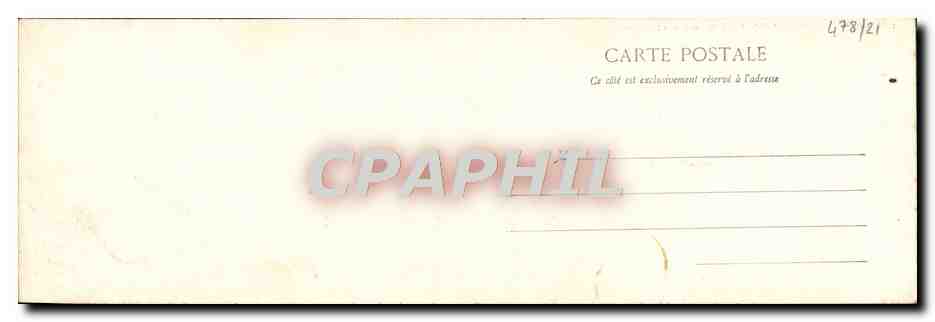 CPA Grand Format Cannes Vue Prine Du Mont Chevaller Le Cours 28 * 9 cm — Reverso