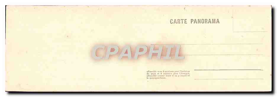 CPA Grand Format Ostende Le Kursaal 28 * 11 cm — Back