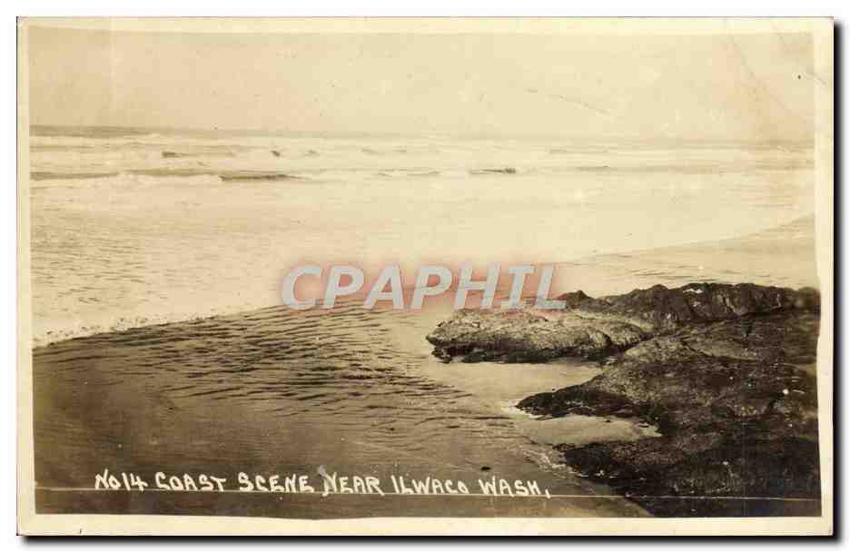CPA Coast Scene Near Ilwaco Wash