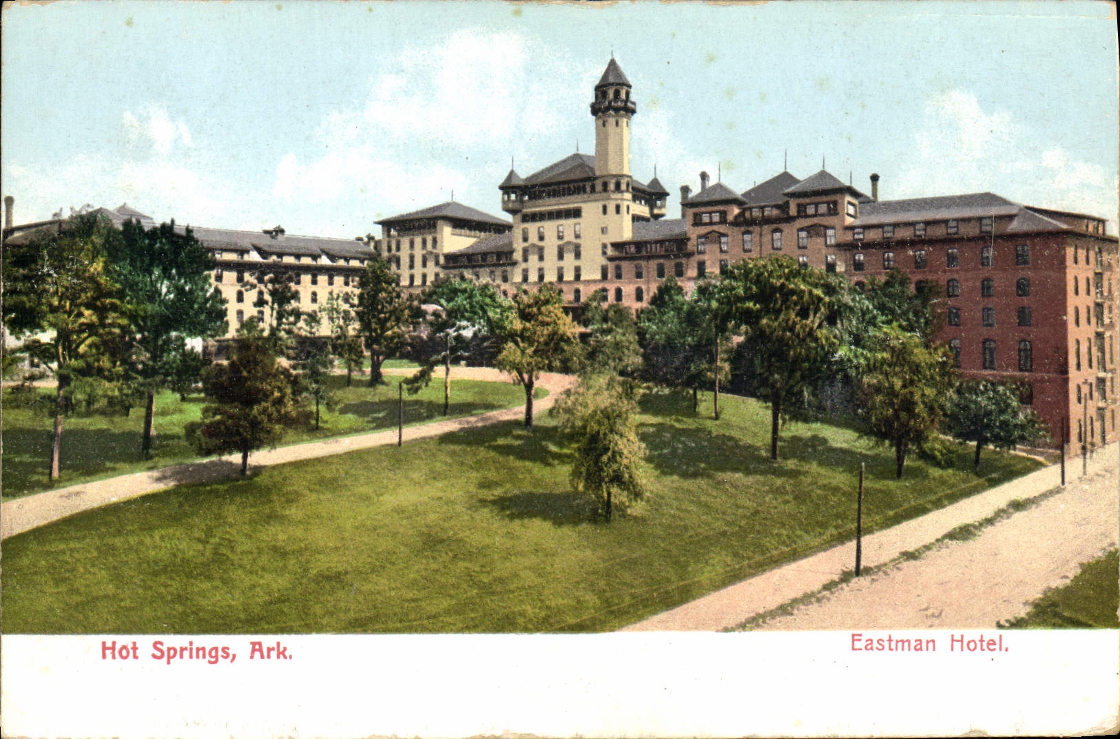 CPA Hot Springs Ark Eastman Hotel