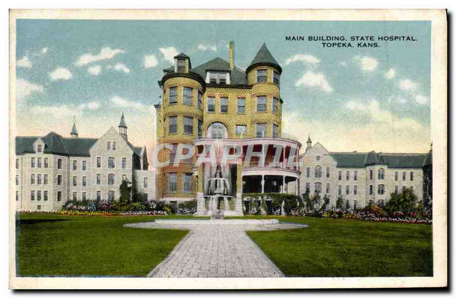 CPA Main Building State Hospital Topeka Kans