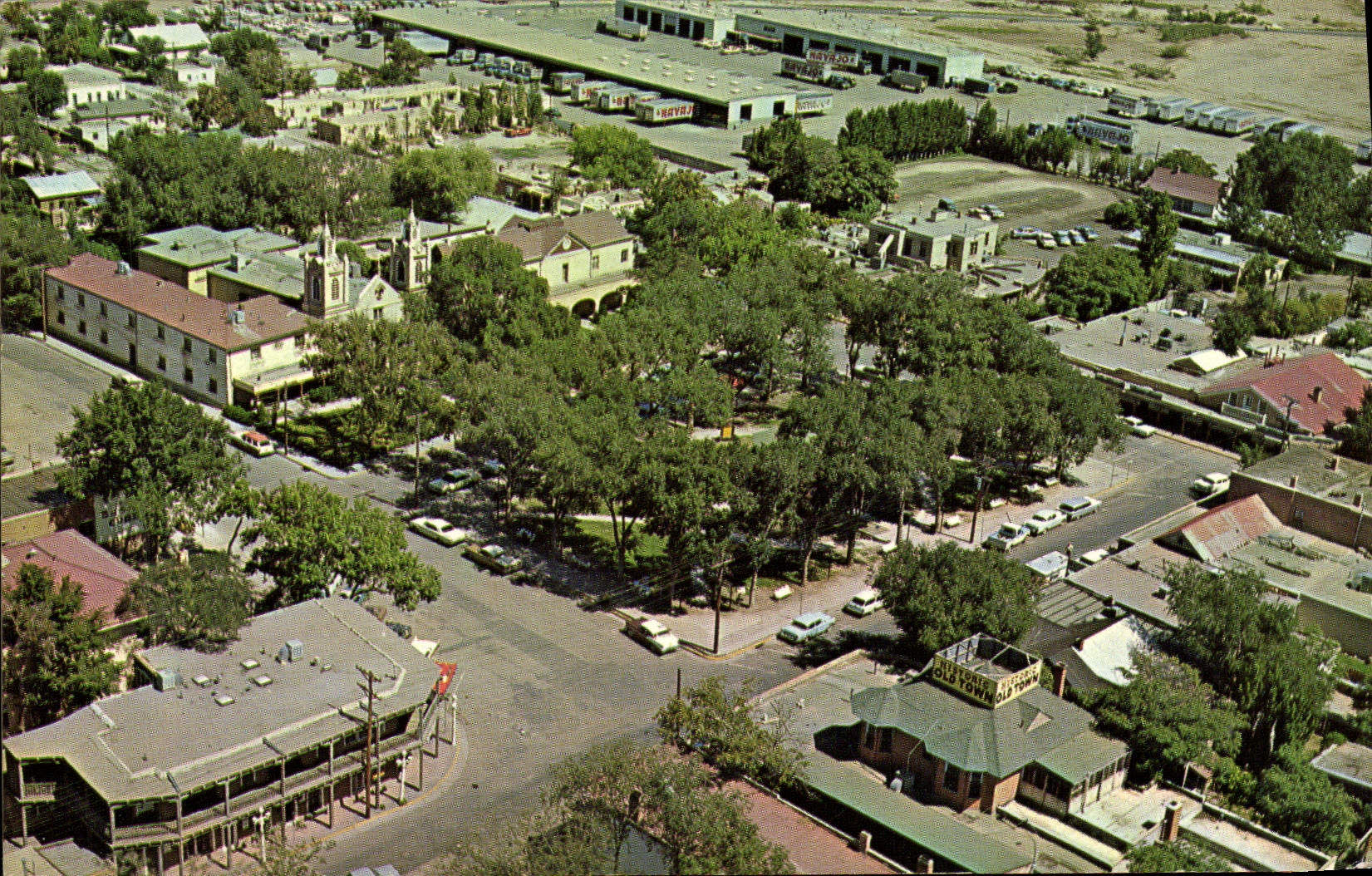 CPM Old Town Albuquerque New Mexico Hstoric Old Town