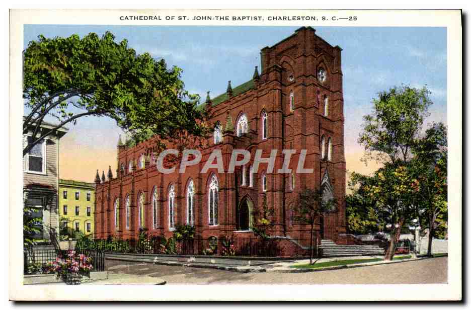 CPA Cathedral Of St John The Baptist Charleston S C