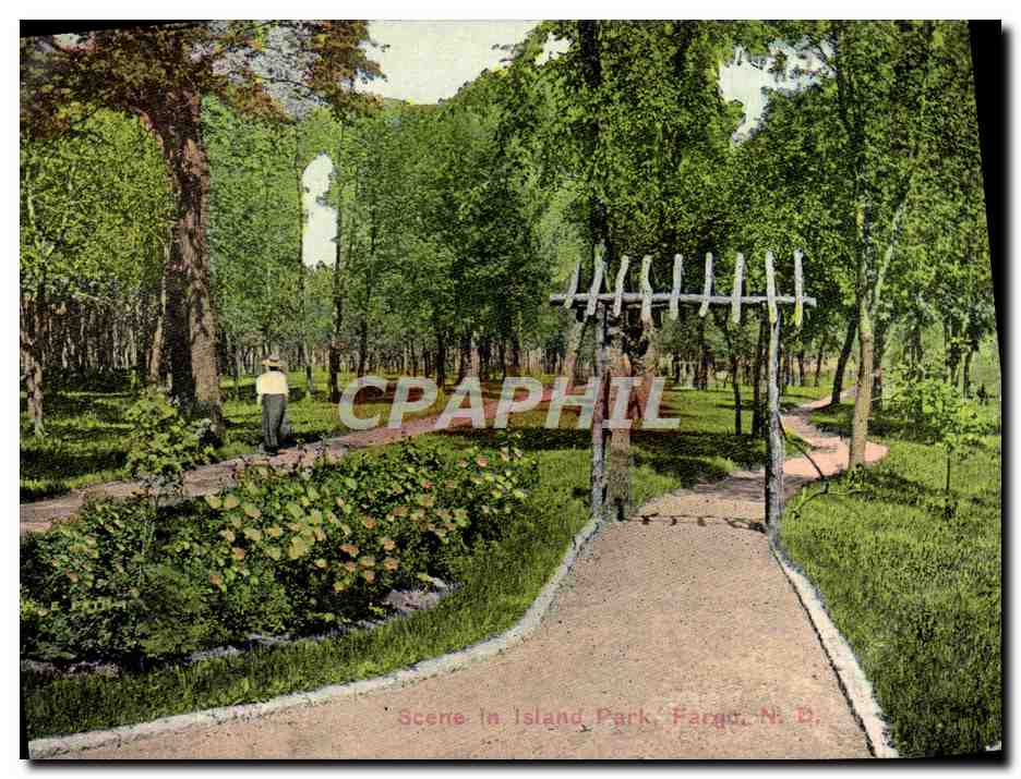 CPA Scene In Island Park Fargo N D