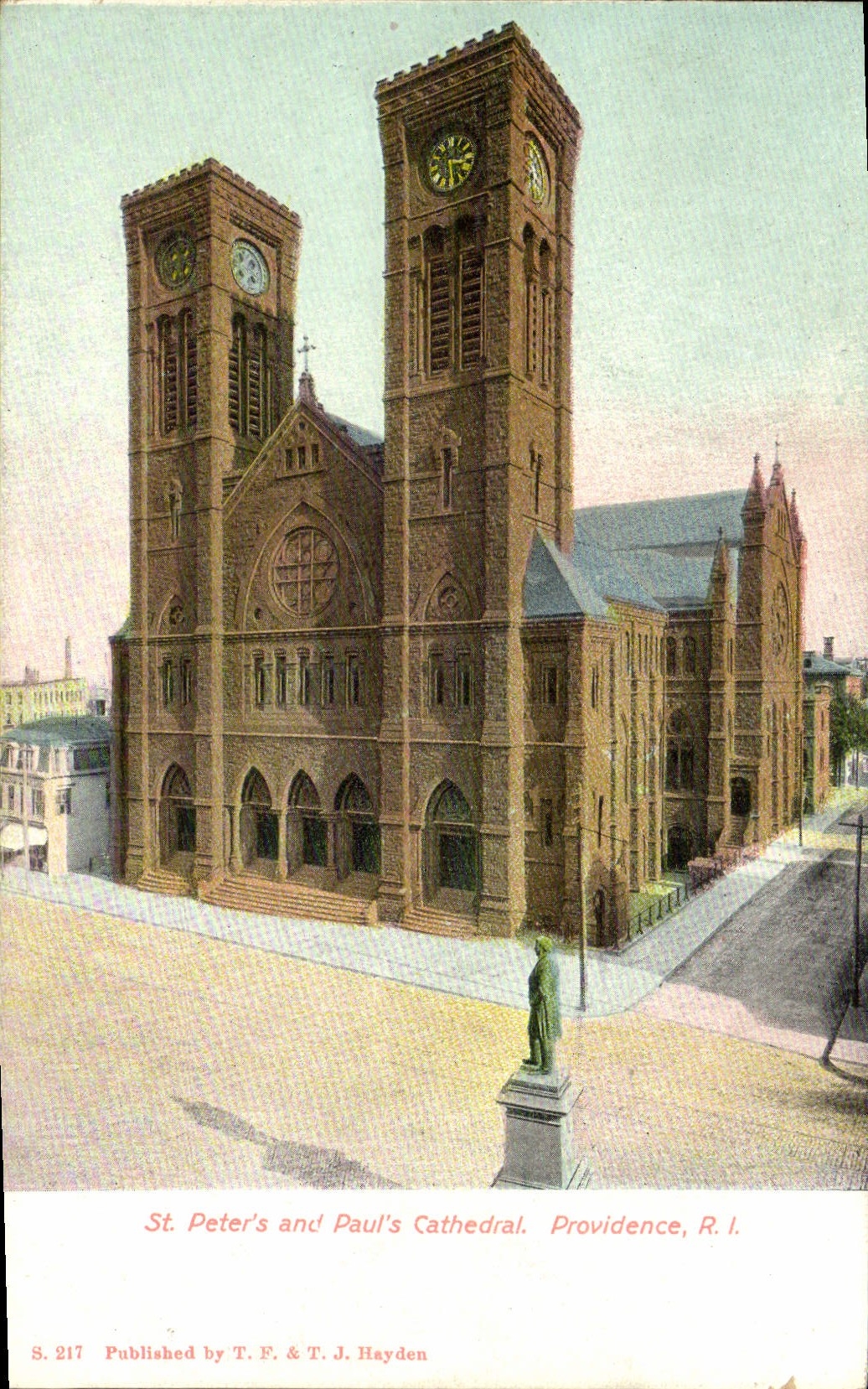 CPA St Peter's And Paul's Cathedral Providence R I