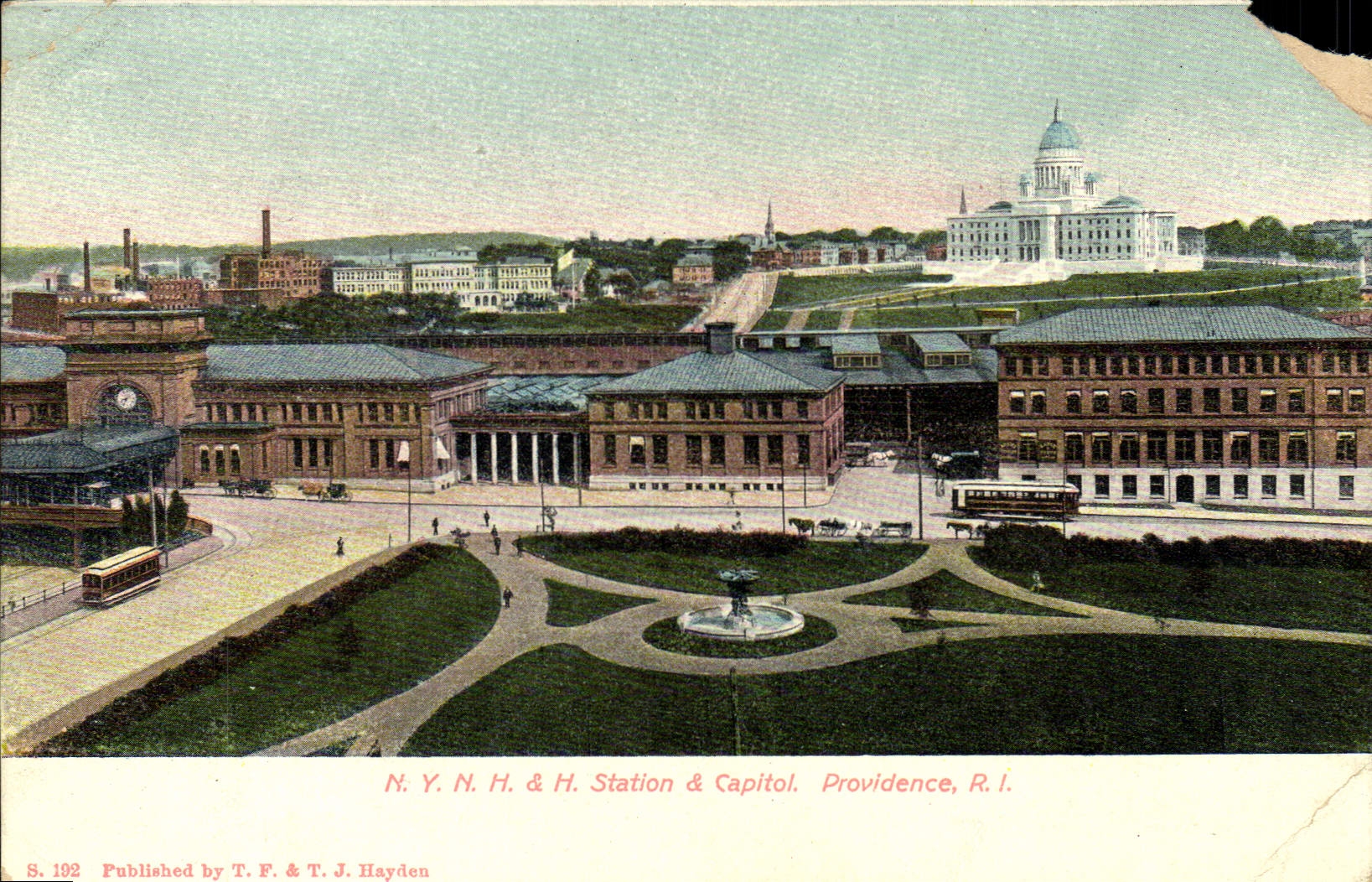 CPA N Y N H H Station Capitol Providence R I