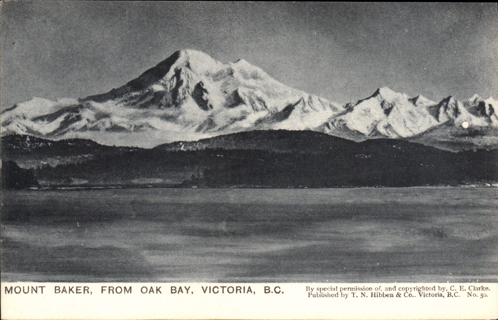 CPA Mount Baker From Oak Bay Victoria B C