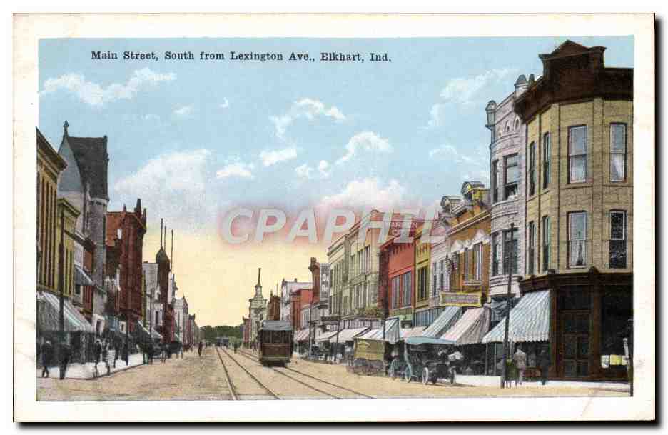 CPA Main Street South From Lexington Ave Elkhart Ind