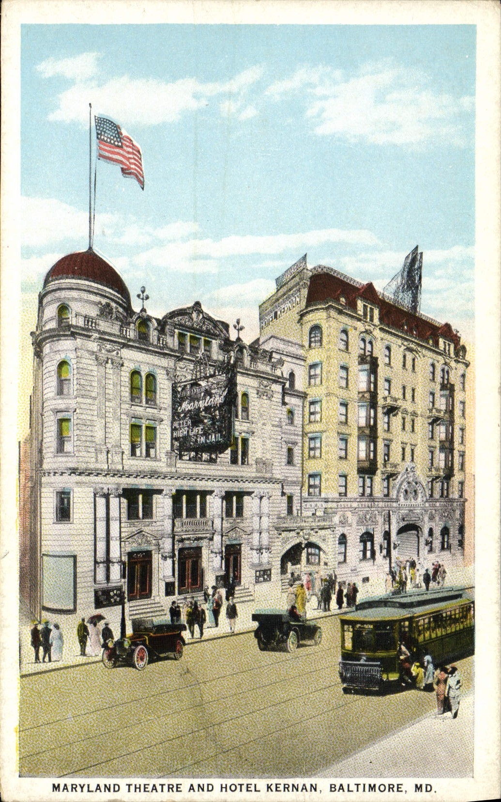 CPA Maryland Theatre And Hotel Kernan Baltimore Md