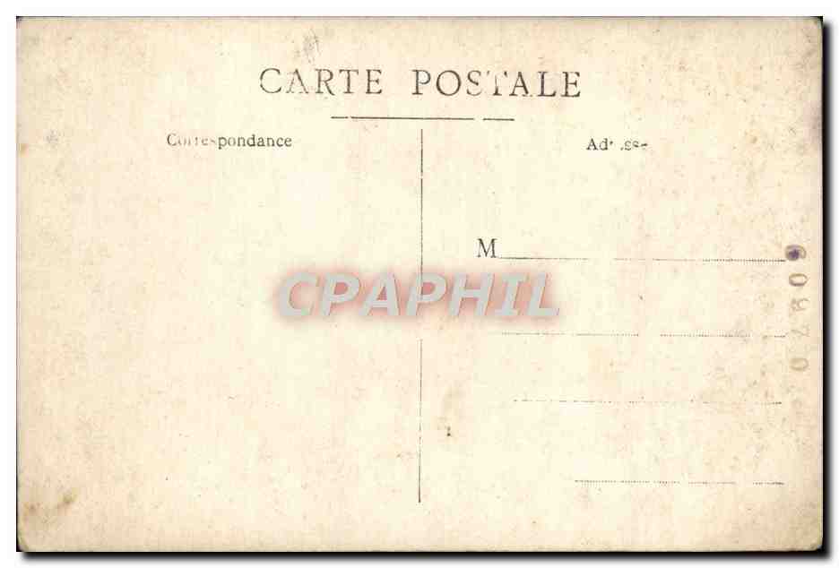 CARTE PHOTO Soldat Militaria — Rückseite