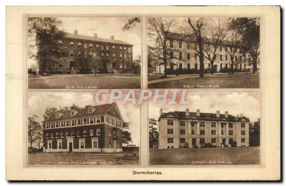 CPA Dormitories Old college New college John Milledge