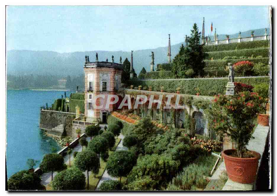 CPM Lago Maggiore Isola Bella Terrazza Giardino