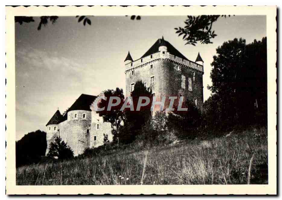 Château de la Motte — vue panoramique — CPAPHIL n°6