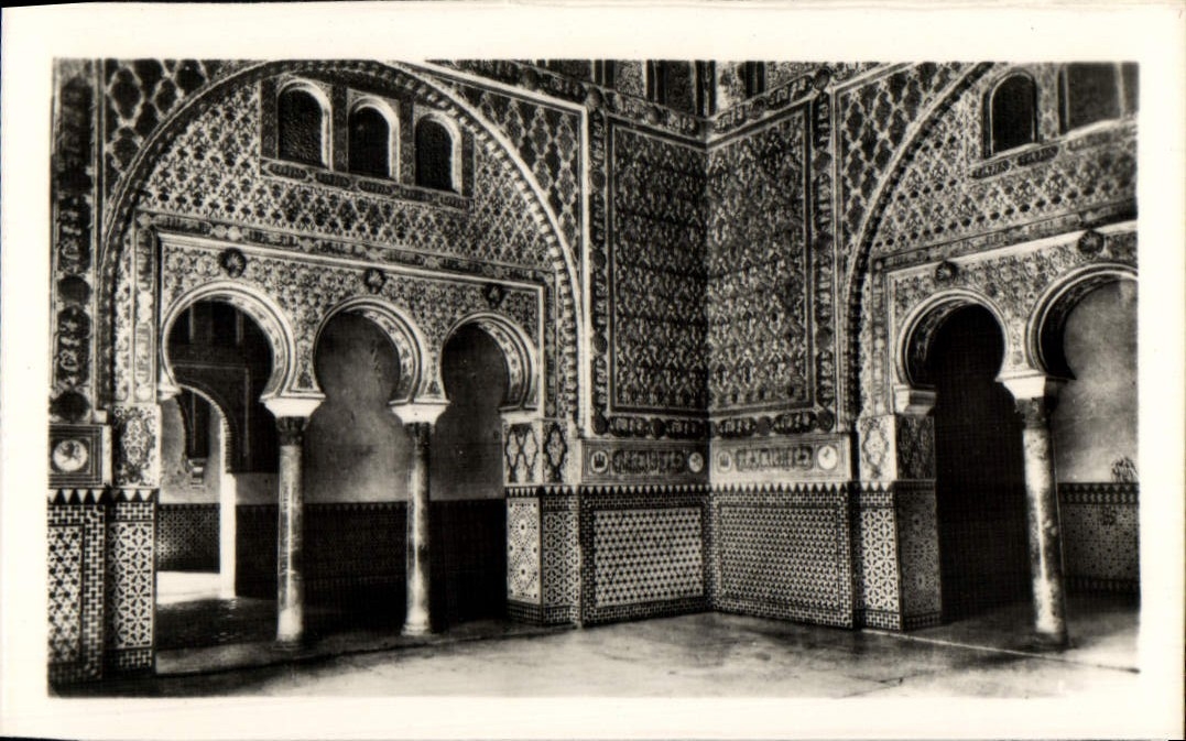 CPM Sevilla Reales Alcazares Salon De Embajadores 