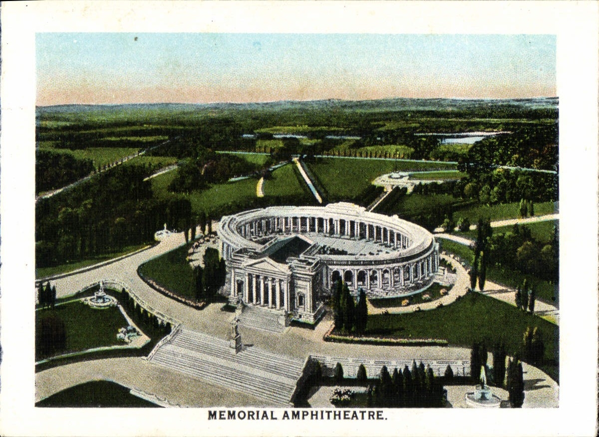 CPM Memorial Amphitheatre Tomb of General A Miles