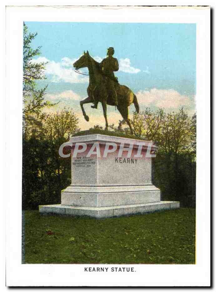 CPM Tomb Of Unknown Dead Kearny statue — Back