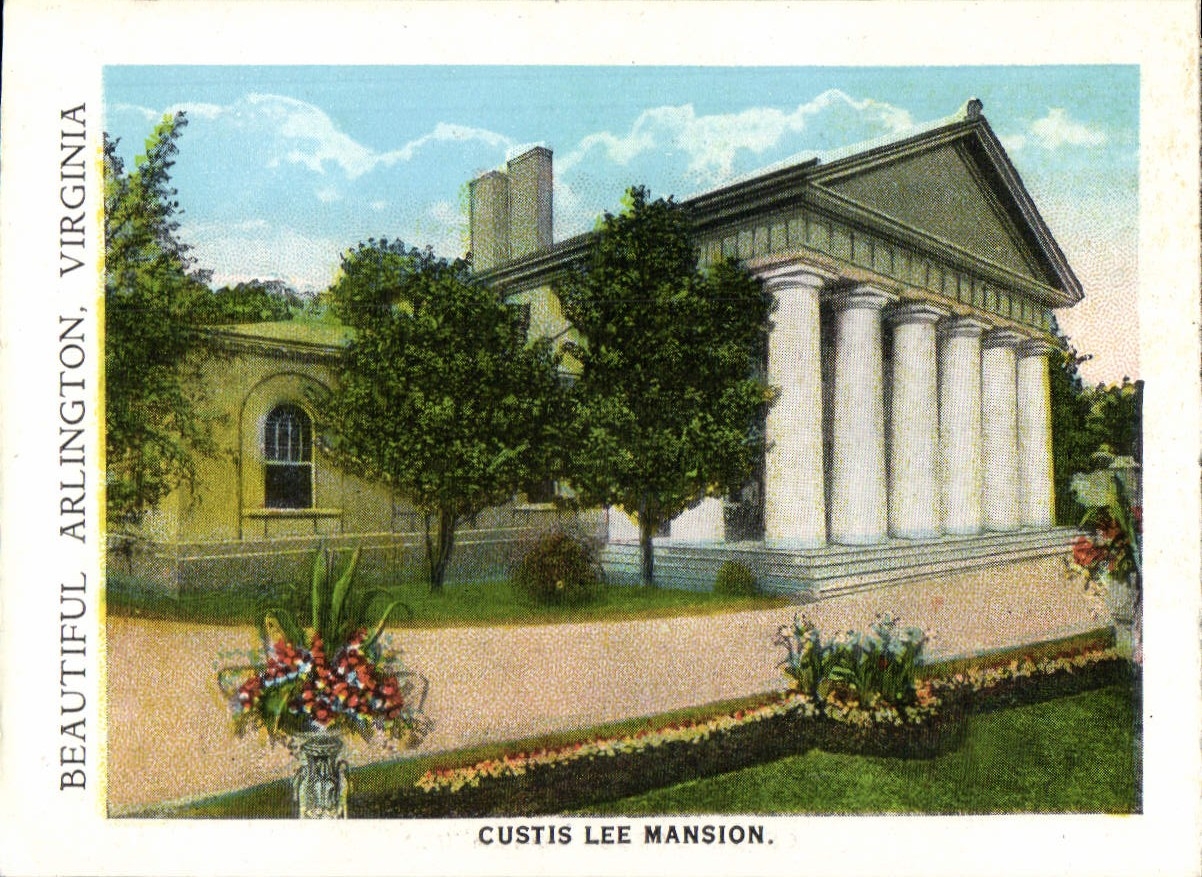 CPM Beautiful Arlington Virginia Custis Lee Mansion