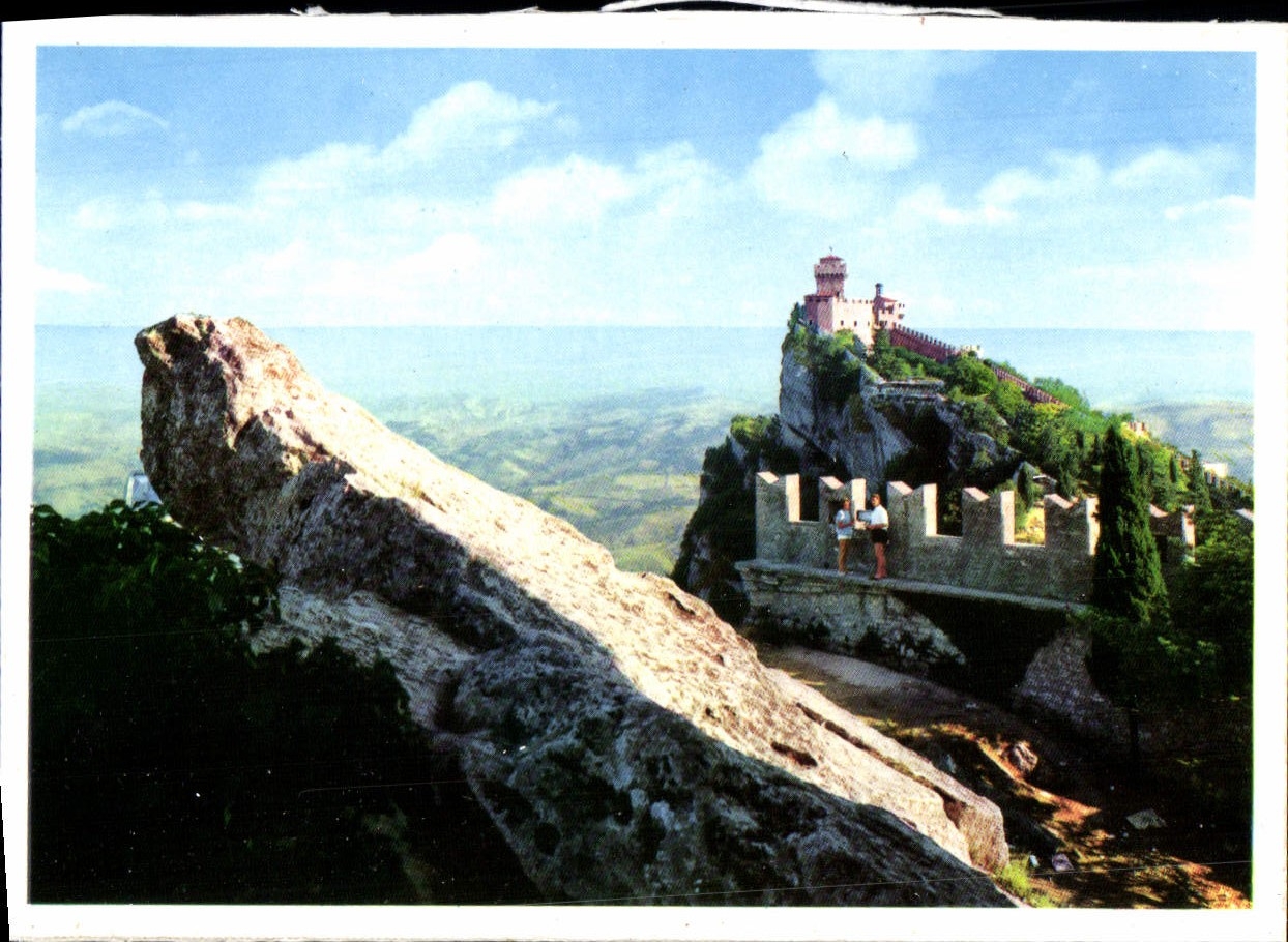Château de la Seconde Tour — vue panoramique — éditeur inconnu, n° de série non visible