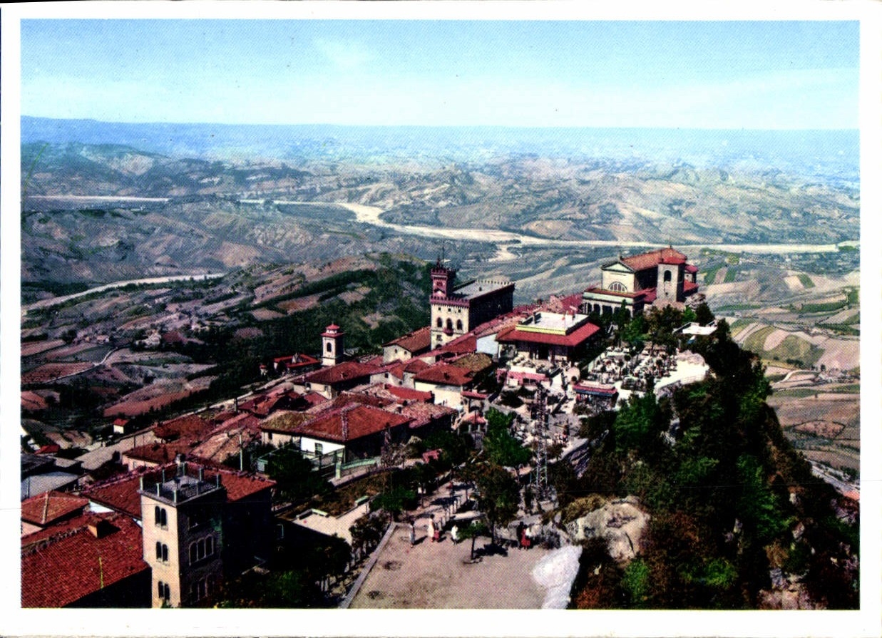 CPM San Marino Nido Del Falco E Panorama 