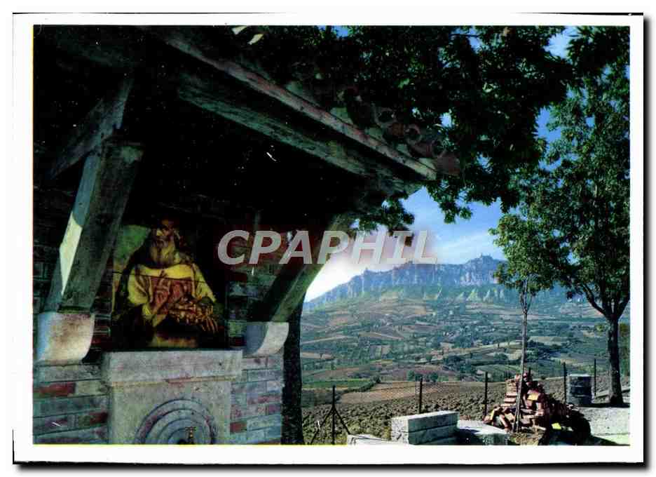 CPM San Marino Del Santo Marino A Panorama Del Monte Tisano