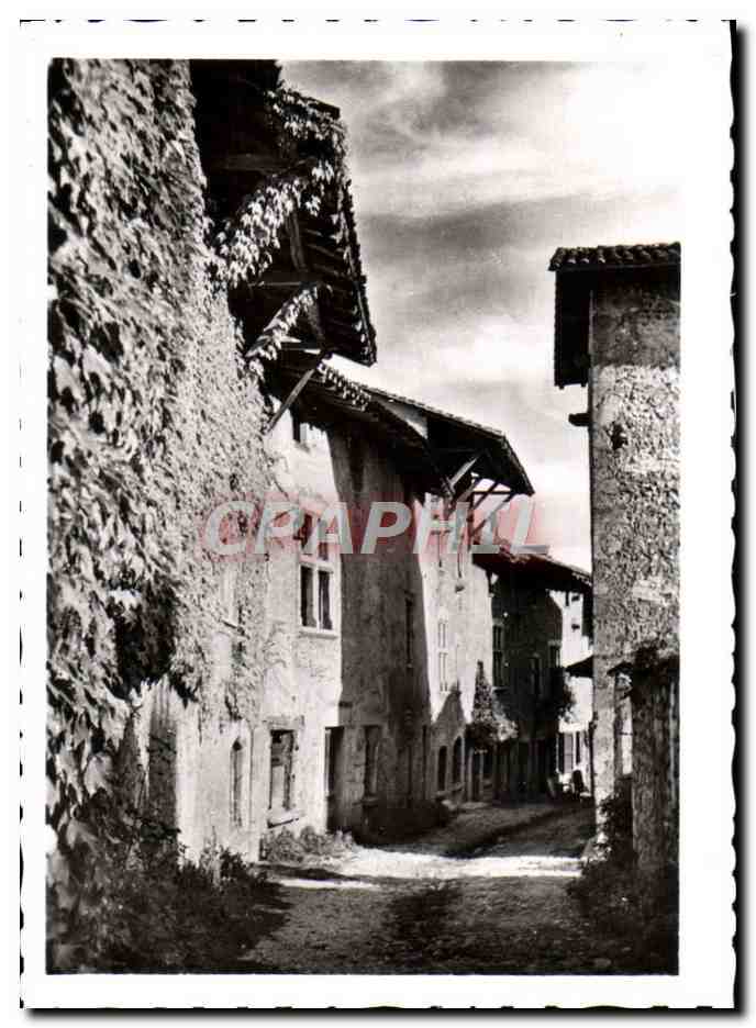 Perouges (Ain) — La rue des Rondes — CPAPHIL
