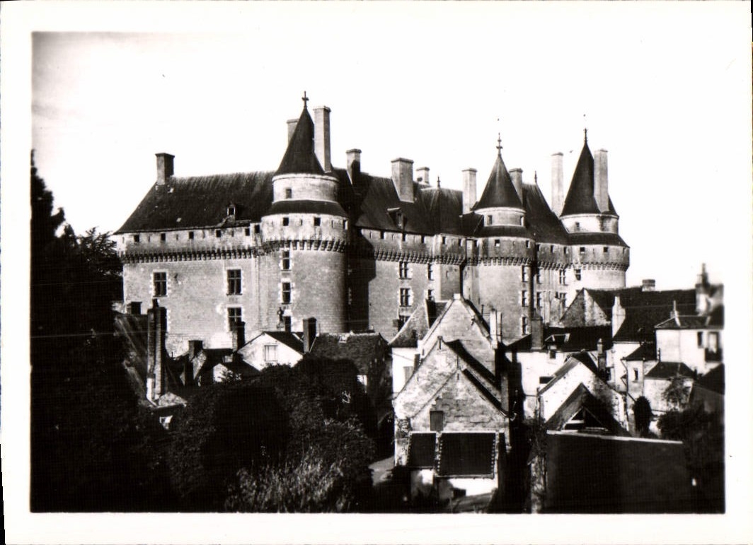 CPM Le Chateau De Langeais La Facade sur la VIlle