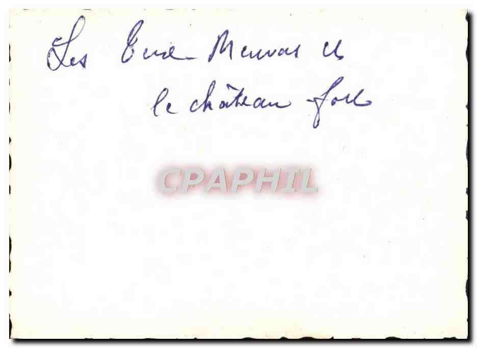 Les Eure-Meuvais — das Schloss — CPAPHIL — Rückseite