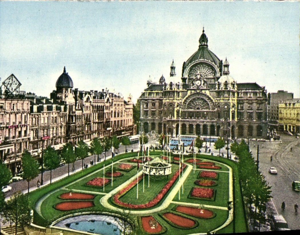 Antwerpen - Place Astrid - Gare Centrale - Zoologique
