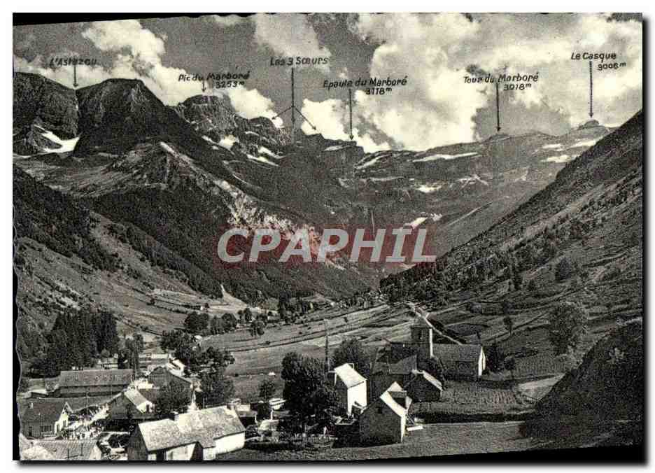 CPM Gavarnie Le Village et le Cirque