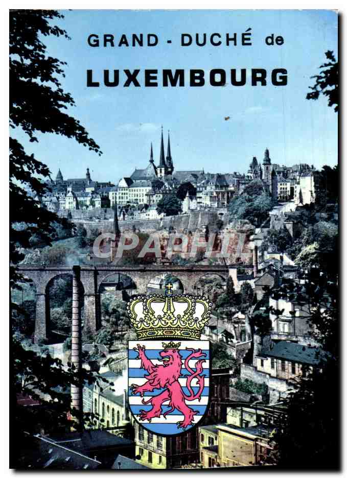 CPM Luxembourg Grand Duche Lion