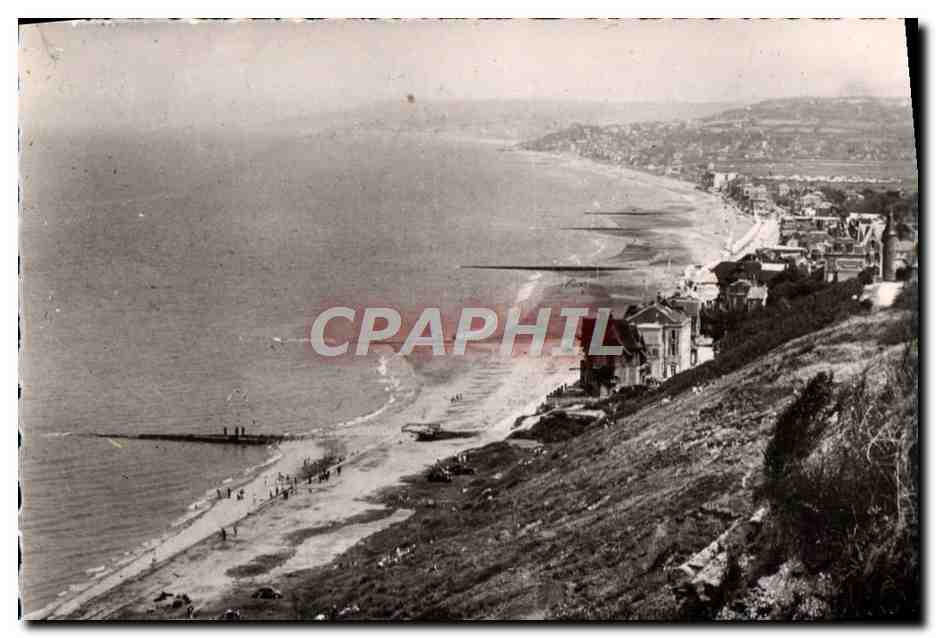 Villers-sur-Mer (Calvados) — Die Klippen und das Meer — CPAPHIL