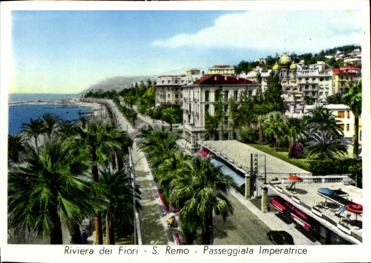 Riviera de las Flores - S. Remo - Promenade Imperial