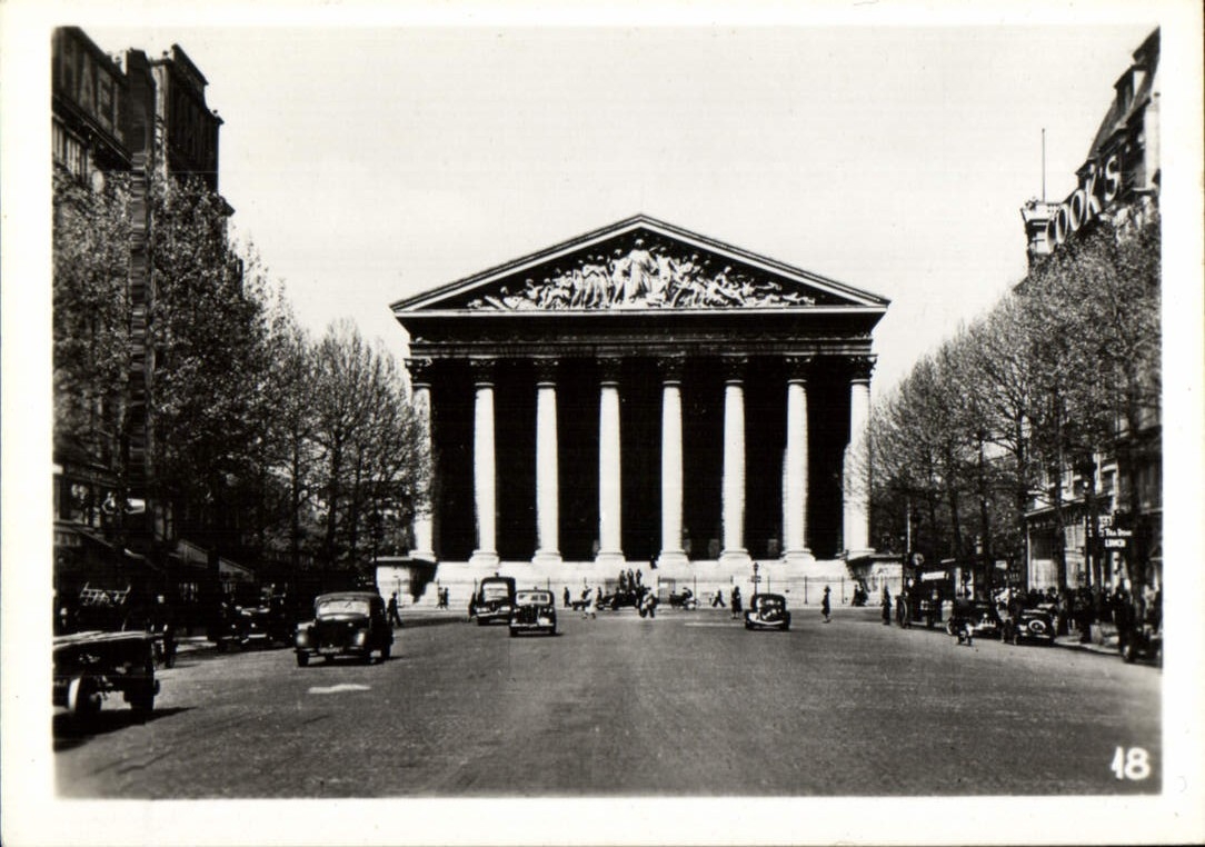 CPM Paris L'Eglise de la Madeleine 