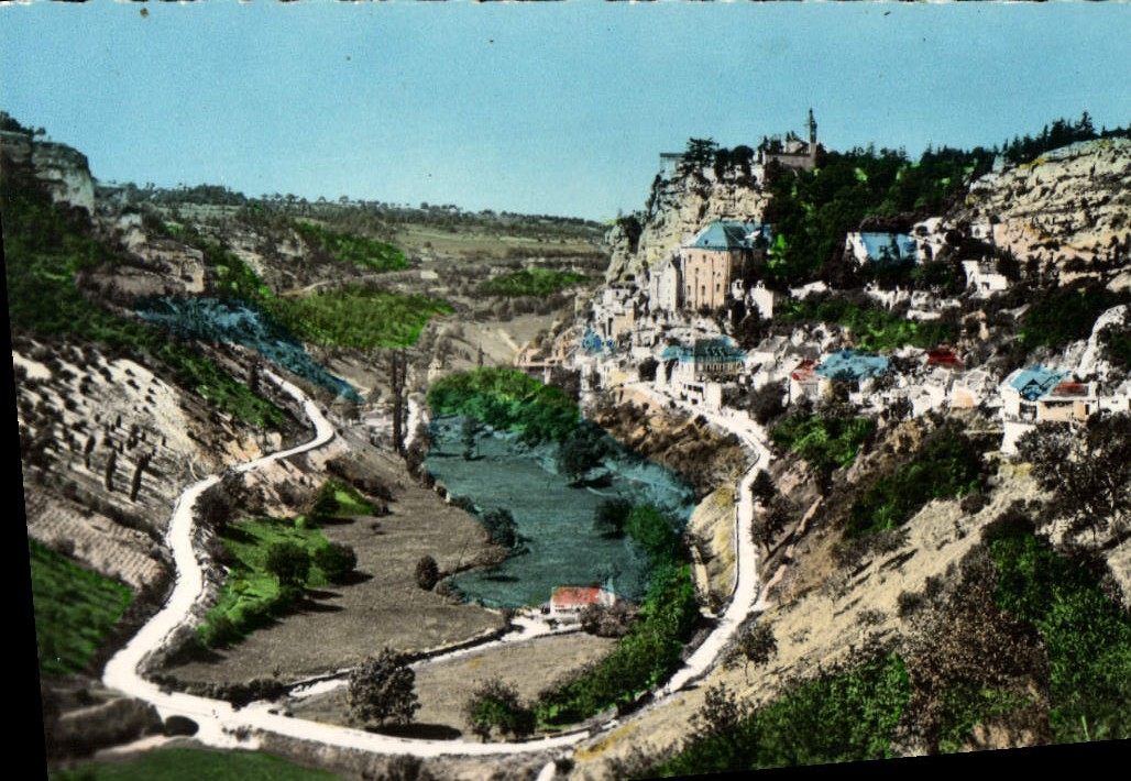 Rocamadour — Vue générale et les Lacets de la Route de Cahors — CPAPHIL n°91