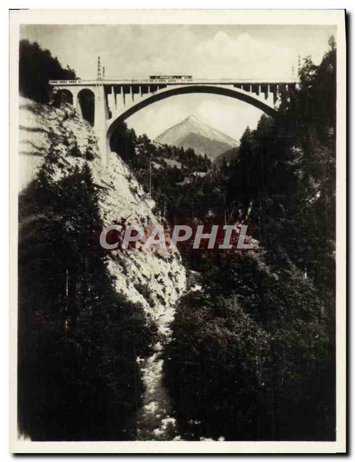 Le Sépey. Pont des Planches et Pic Chaussy — éditeur CPAPHIL