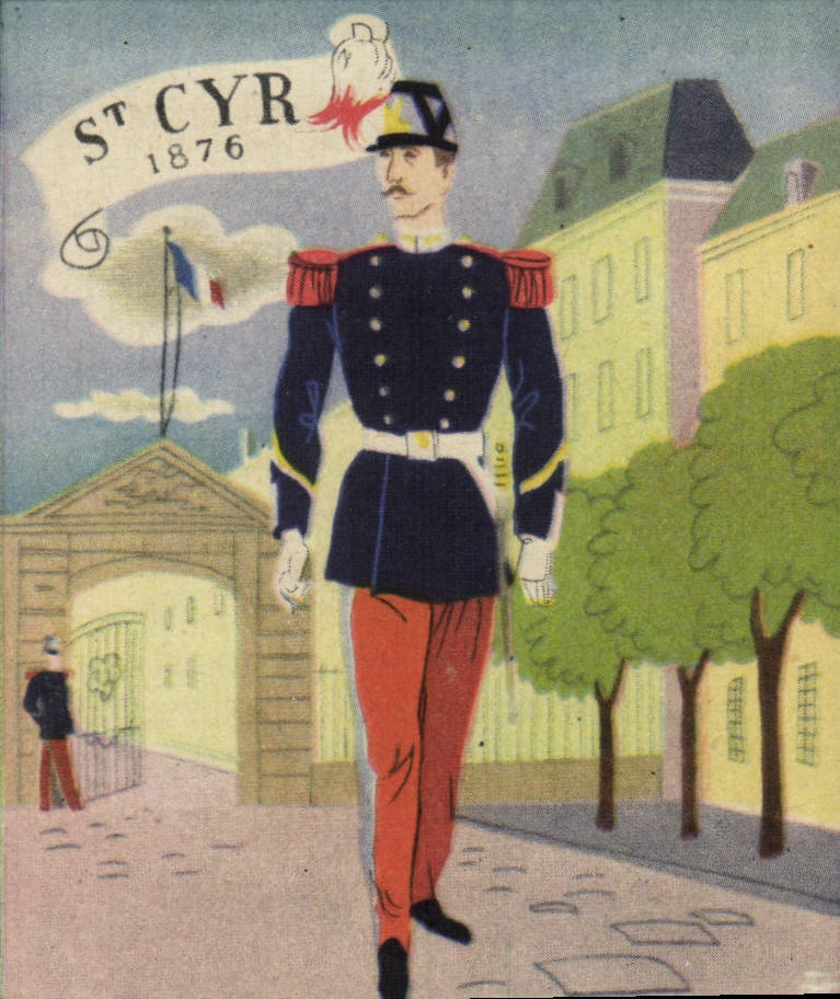 Image Les bons points du general St Cyr Militaria Saint-Cyr 1876 Philippe Petain