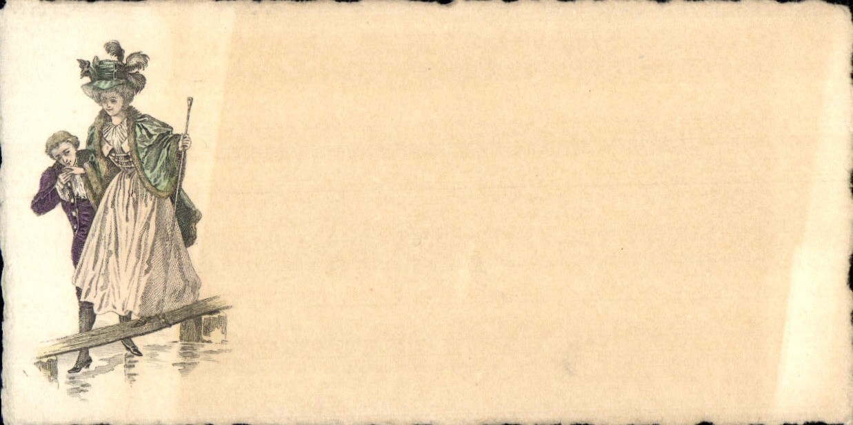 CPA Fantaisie Femme